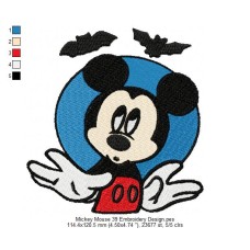 Mickey Mouse 39 Embroidery Design